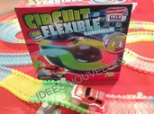 circuit-flexible-lumineux-220 pièces-jeux enfants